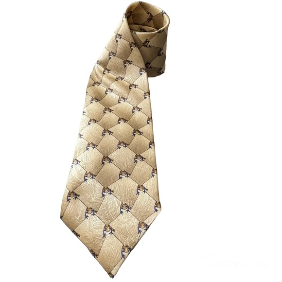 The Nature Conservancy Other - The Nature Conservancy champagne colored Maki Frog tie. 100% silk.